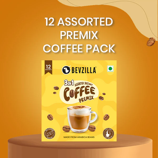 3 in One Assorted Coffee Premix - 12 Sachets