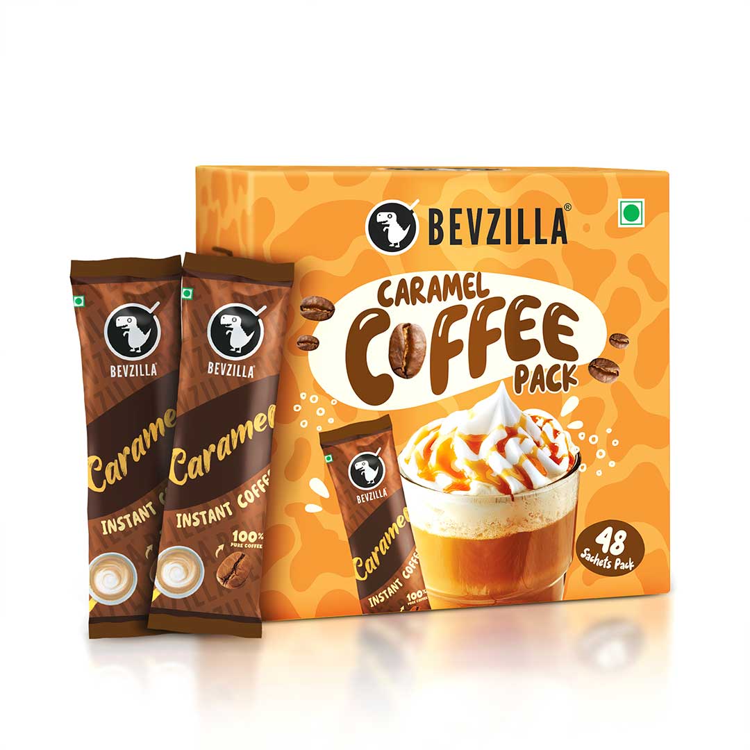 Caramel Coffee Powder sachets - Image 3