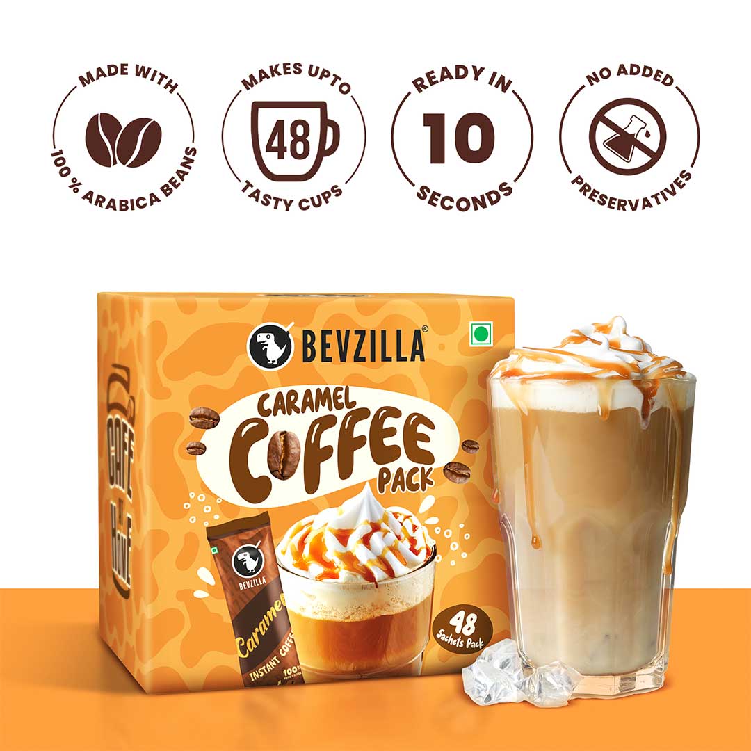 Caramel Coffee Powder sachets - Image 4