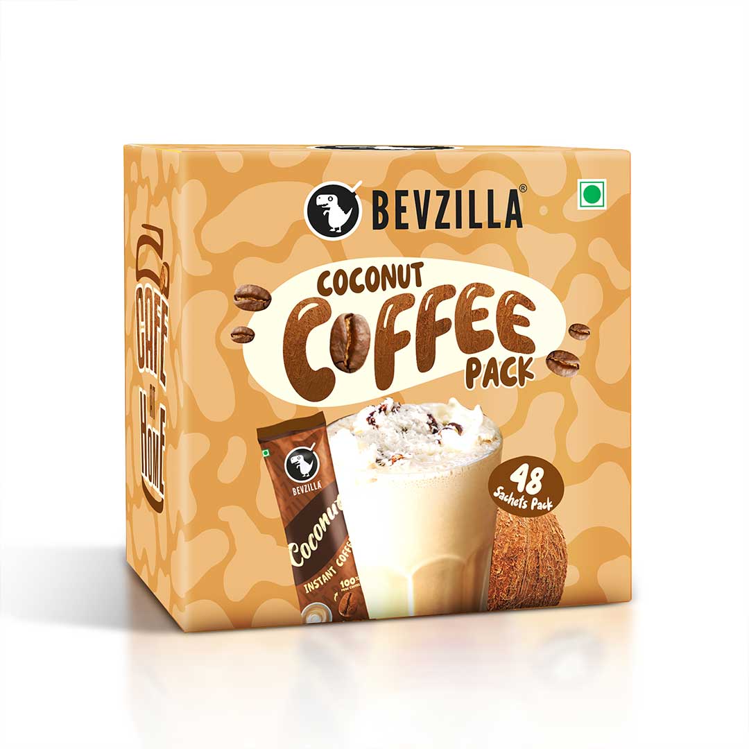Coconut Coffee Powder Sachets - Image 2