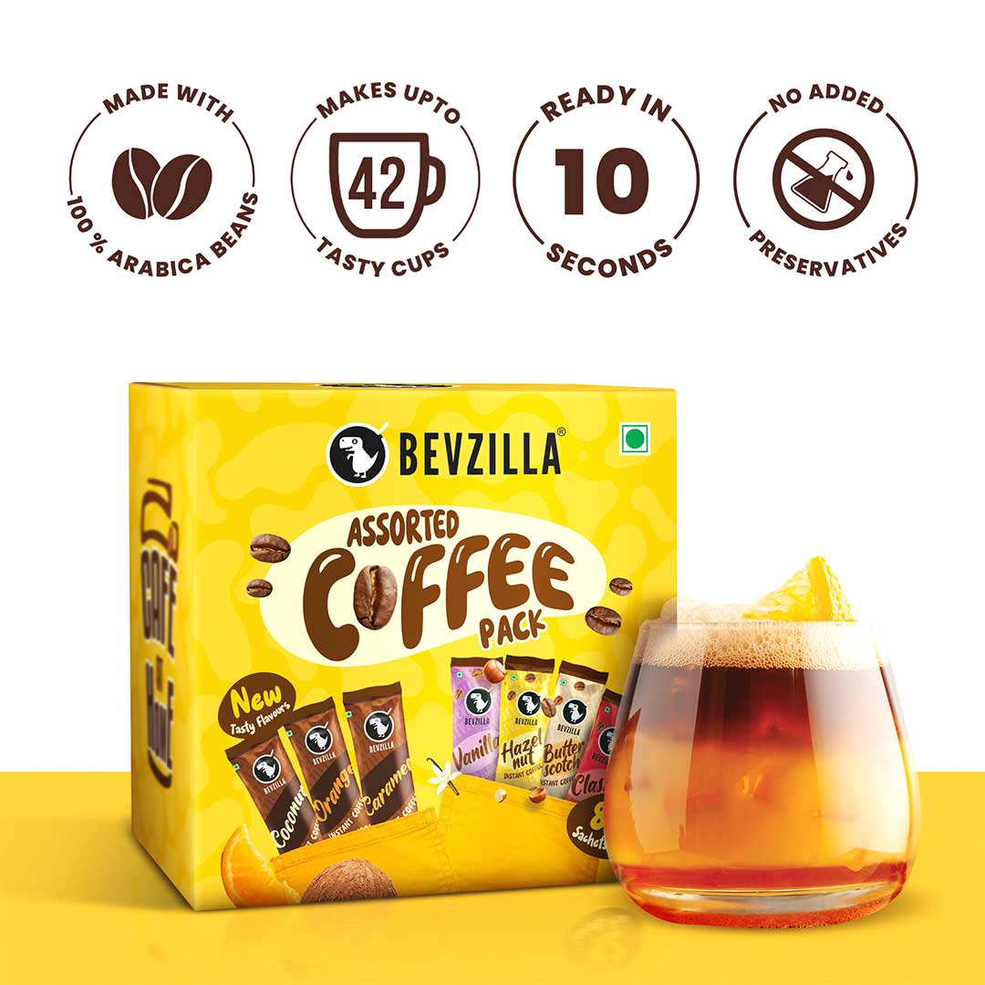 84 Sachets Assorted Coffee Powder Box - Image 4