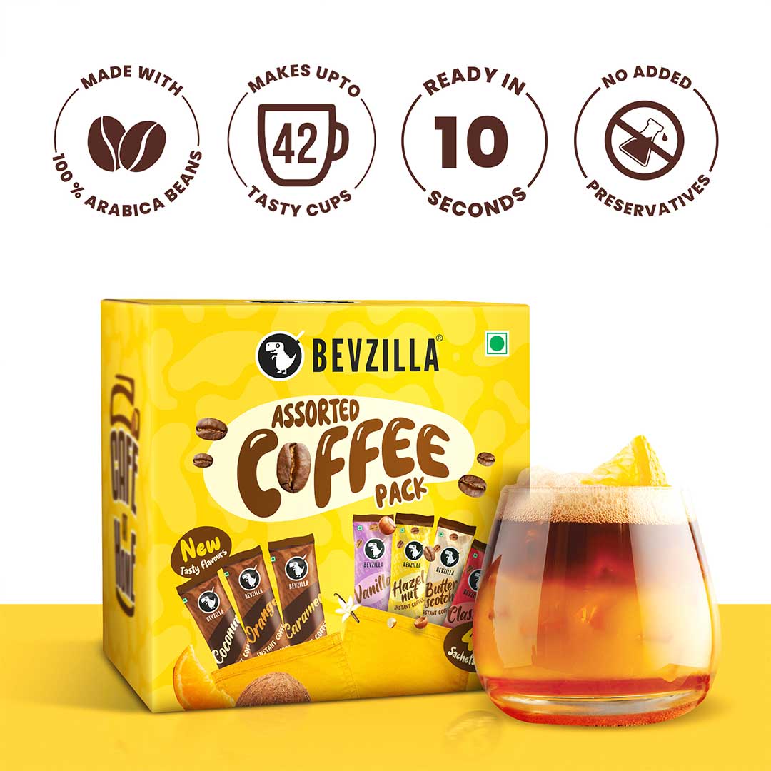 42 Sachets Assorted Coffee Powder Box - Image 4
