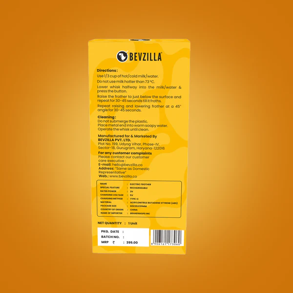 30 Assorted Sachets ( 6 Flavours) + New Rechargeable Frother - Image 9