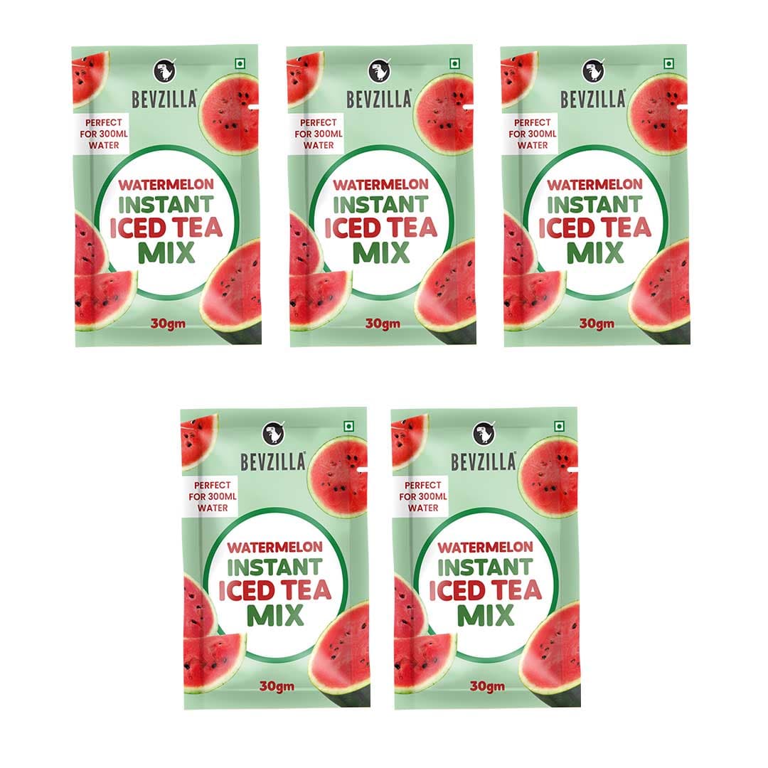 Bevzilla Instant Iced Tea Watermelon  30gm X5