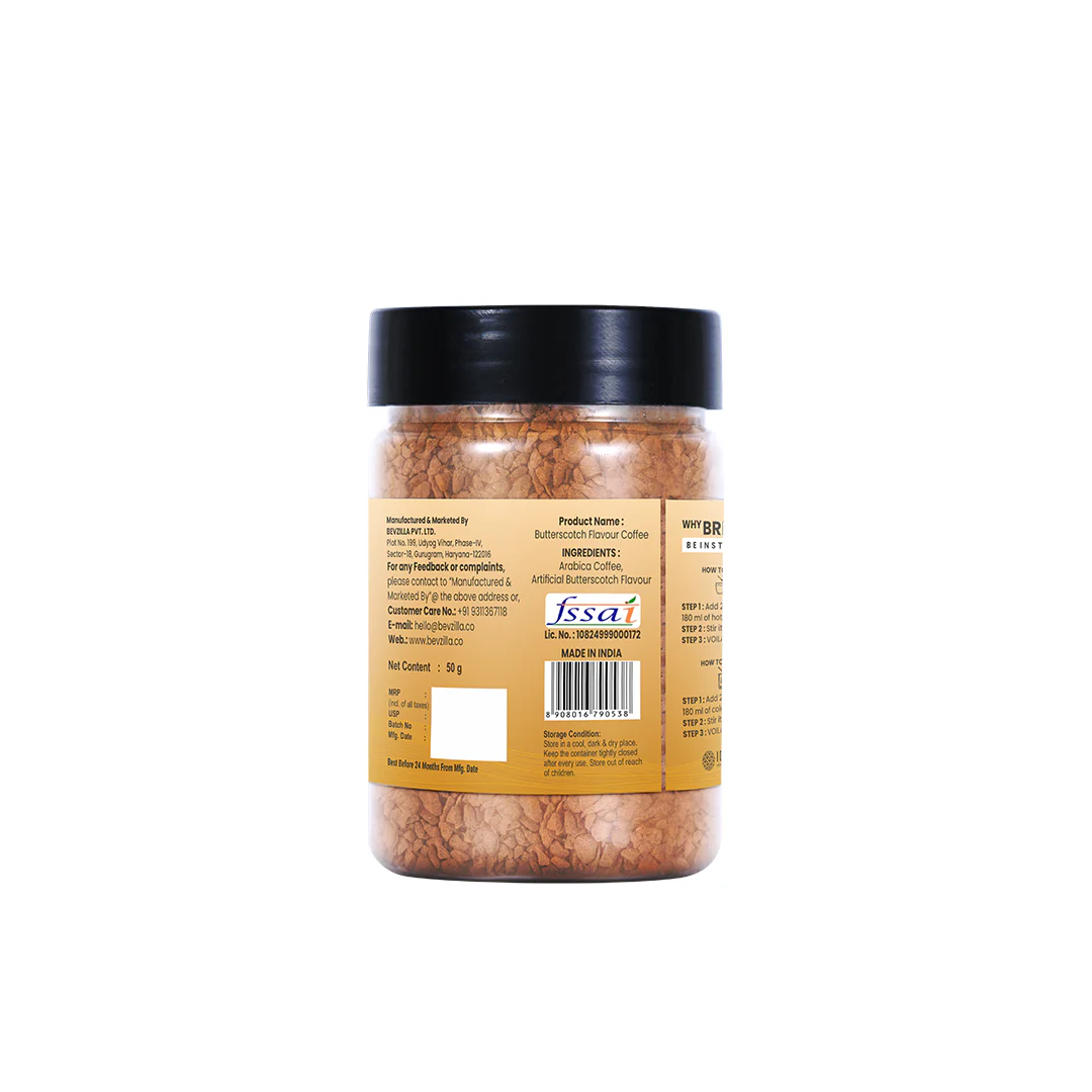 50GM x 4 Flavoured Coffee Jars - Image 4