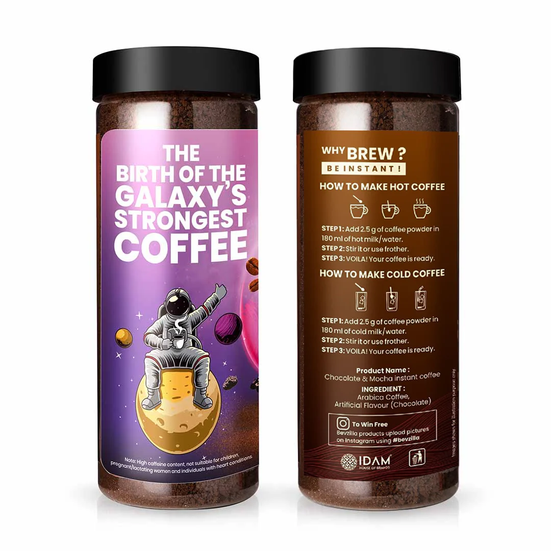 Chocolate & Mocha + Dark Wish Coffee Powder Combo (200gm X 2) - Image 4