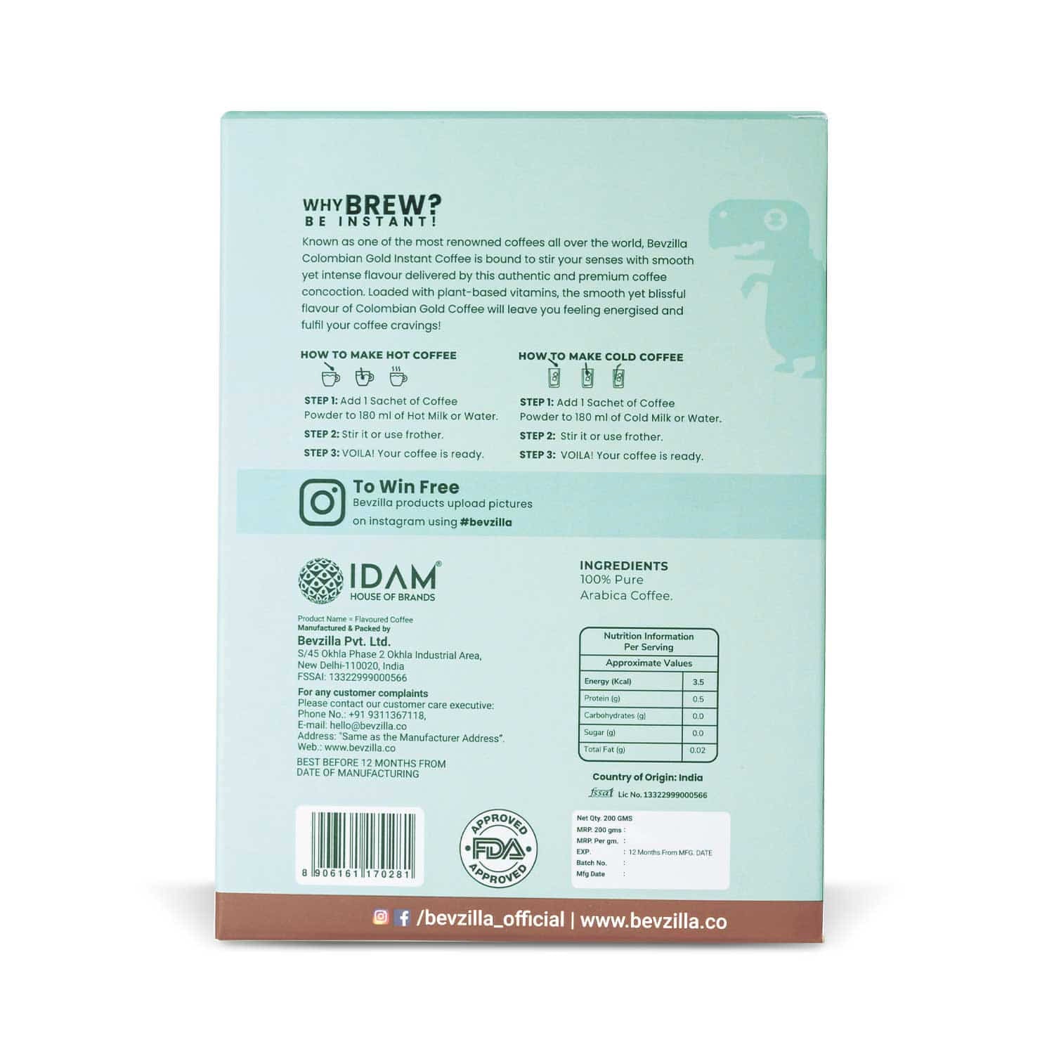 96 Classic Instant Coffee Sachets Box - Image 7