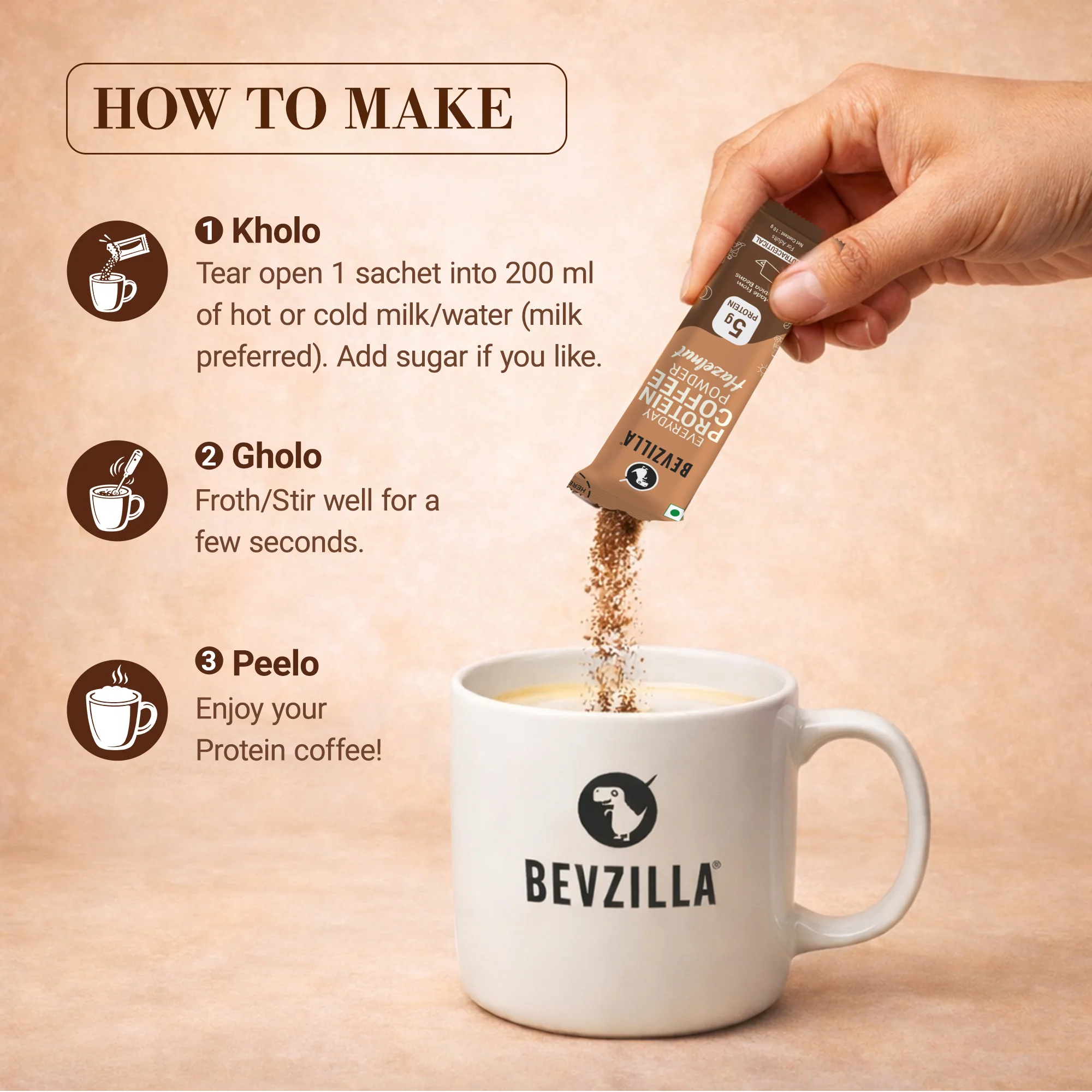 Everyday Protein Coffee | 16 Sachet - Image 6