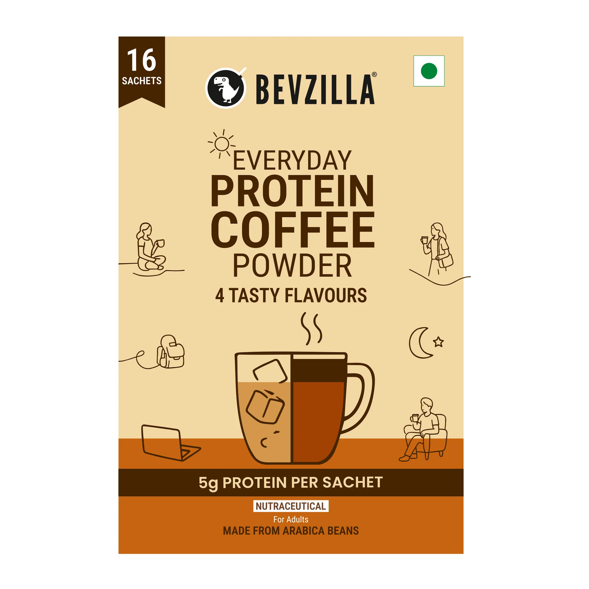 Everyday Protein Coffee | 16 Sachet - Image 9