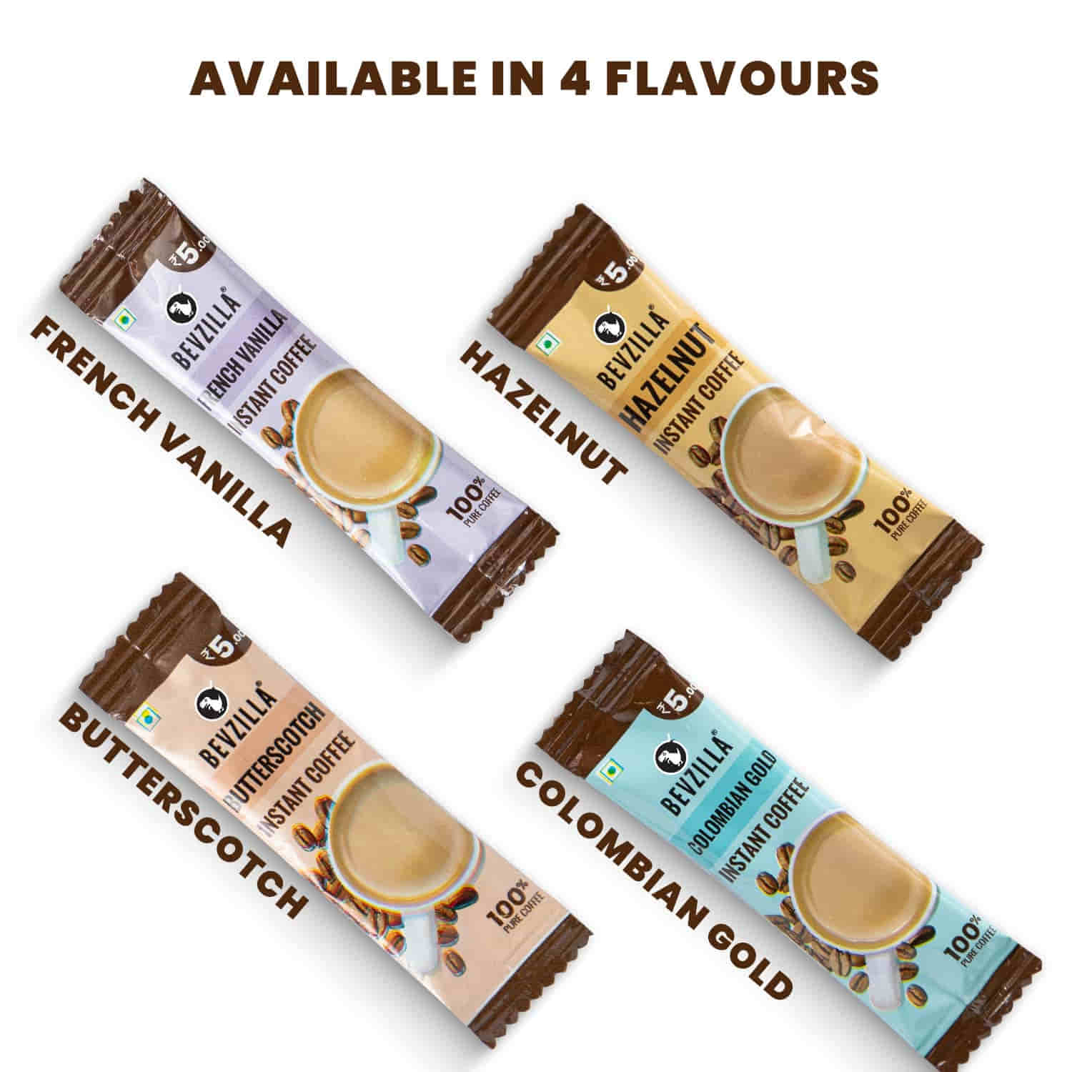 96 French Vanilla Coffee Sachets Box (Free Coffee Sachet Inside) - Image 4