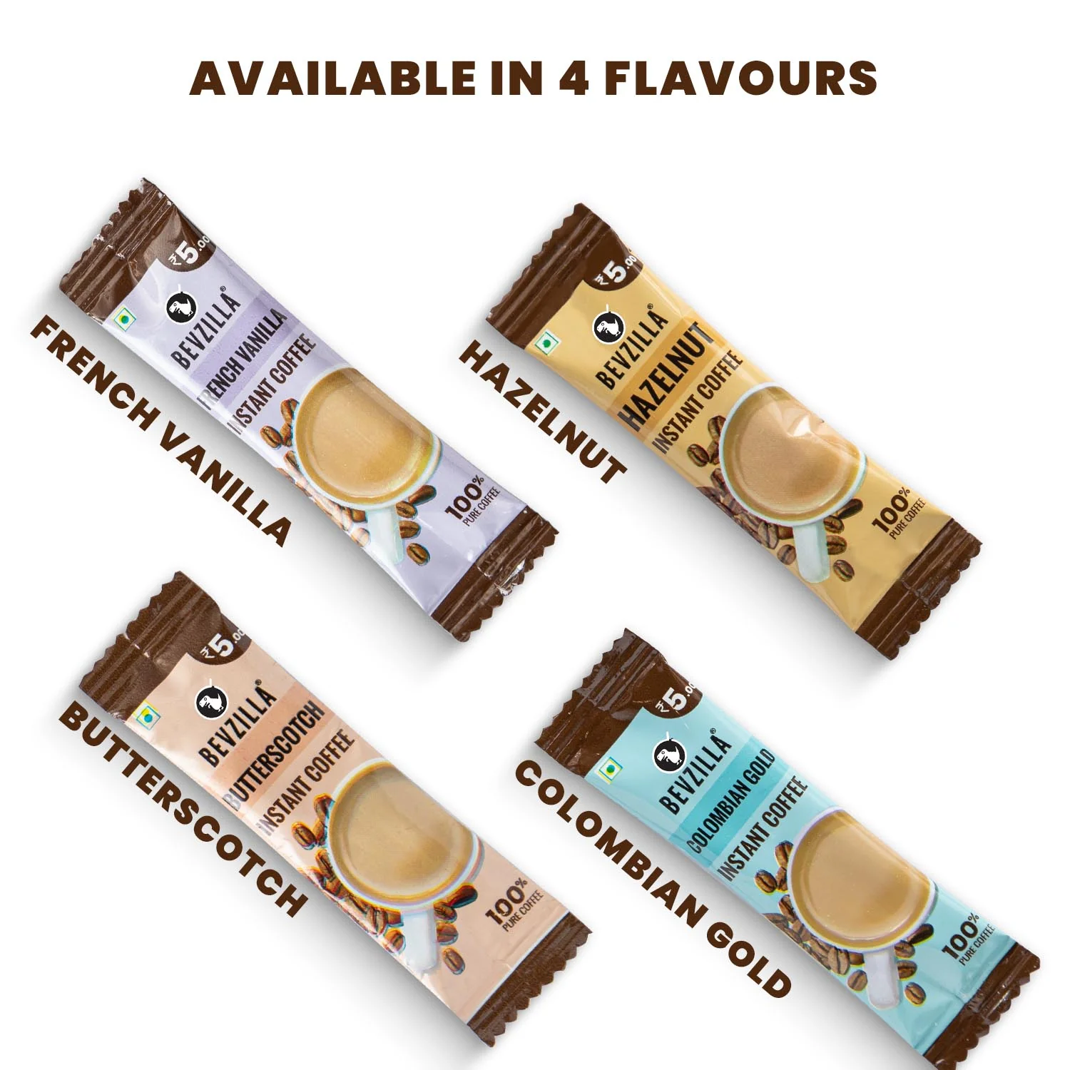 48 Hazelnut Coffee Sachets Box - Image 5
