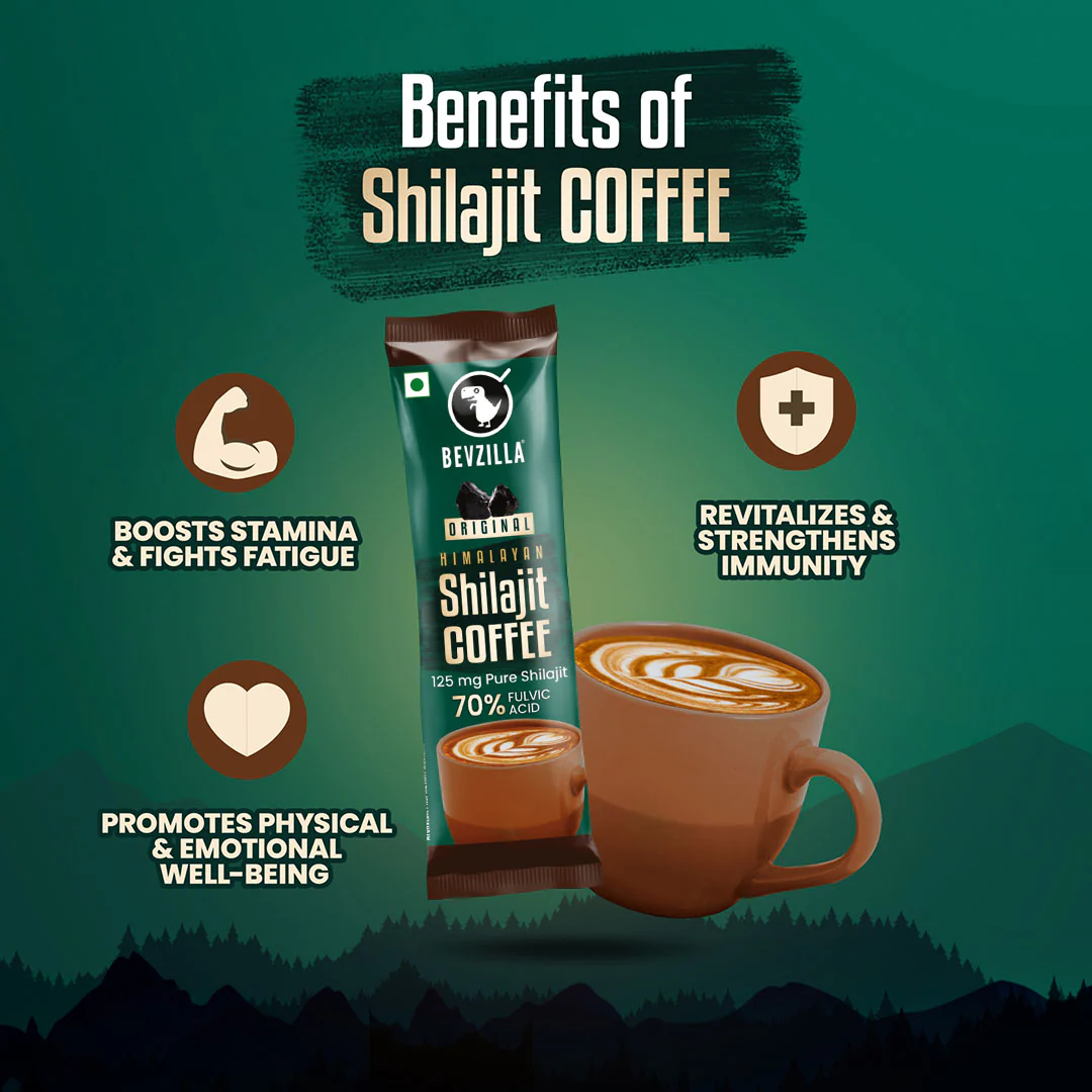Himalayan Shilajit Coffee | 40 Sachets - Image 2