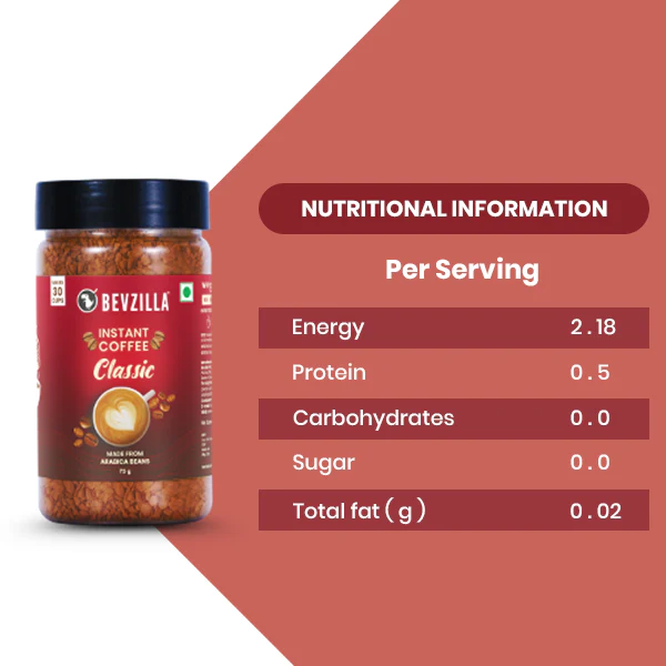 Classic Instant Coffee Jar (75 Grams) - Image 4