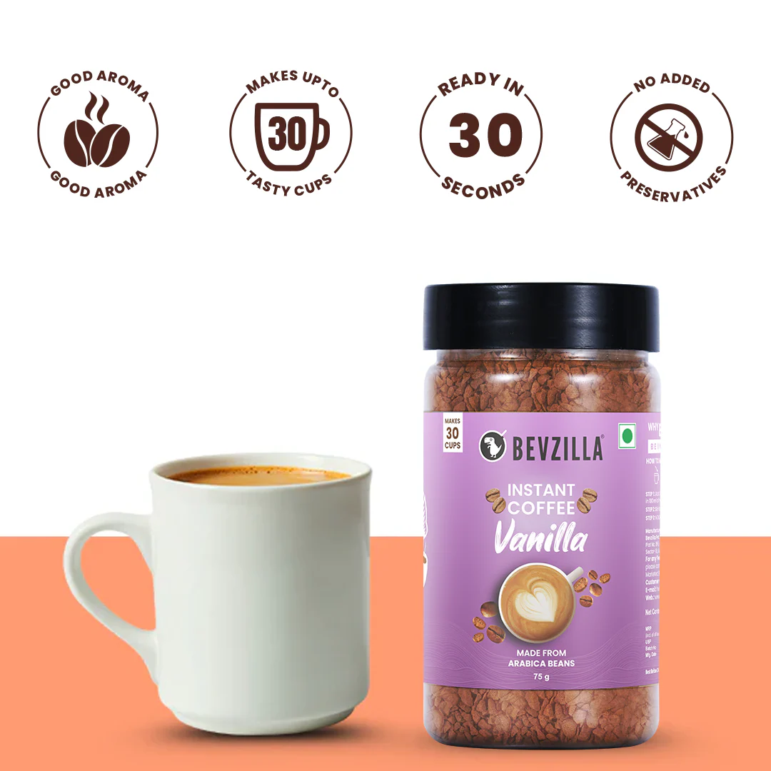 Vanilla Coffee Jar (75 Grams) - Image 3