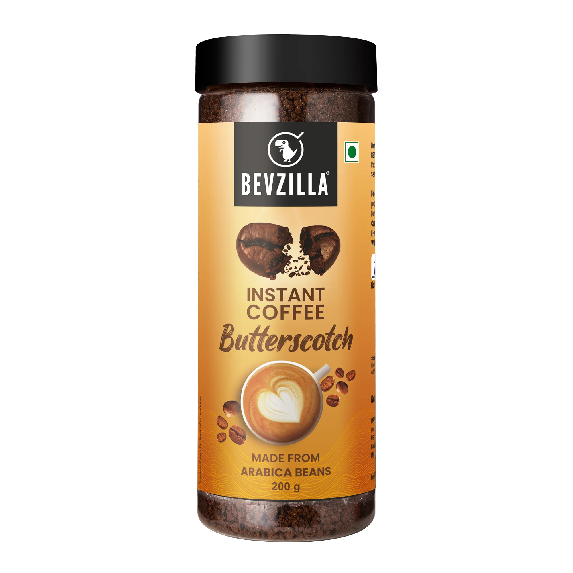 Premium Butterscotch Coffee Powder - 200 grams - Image 3
