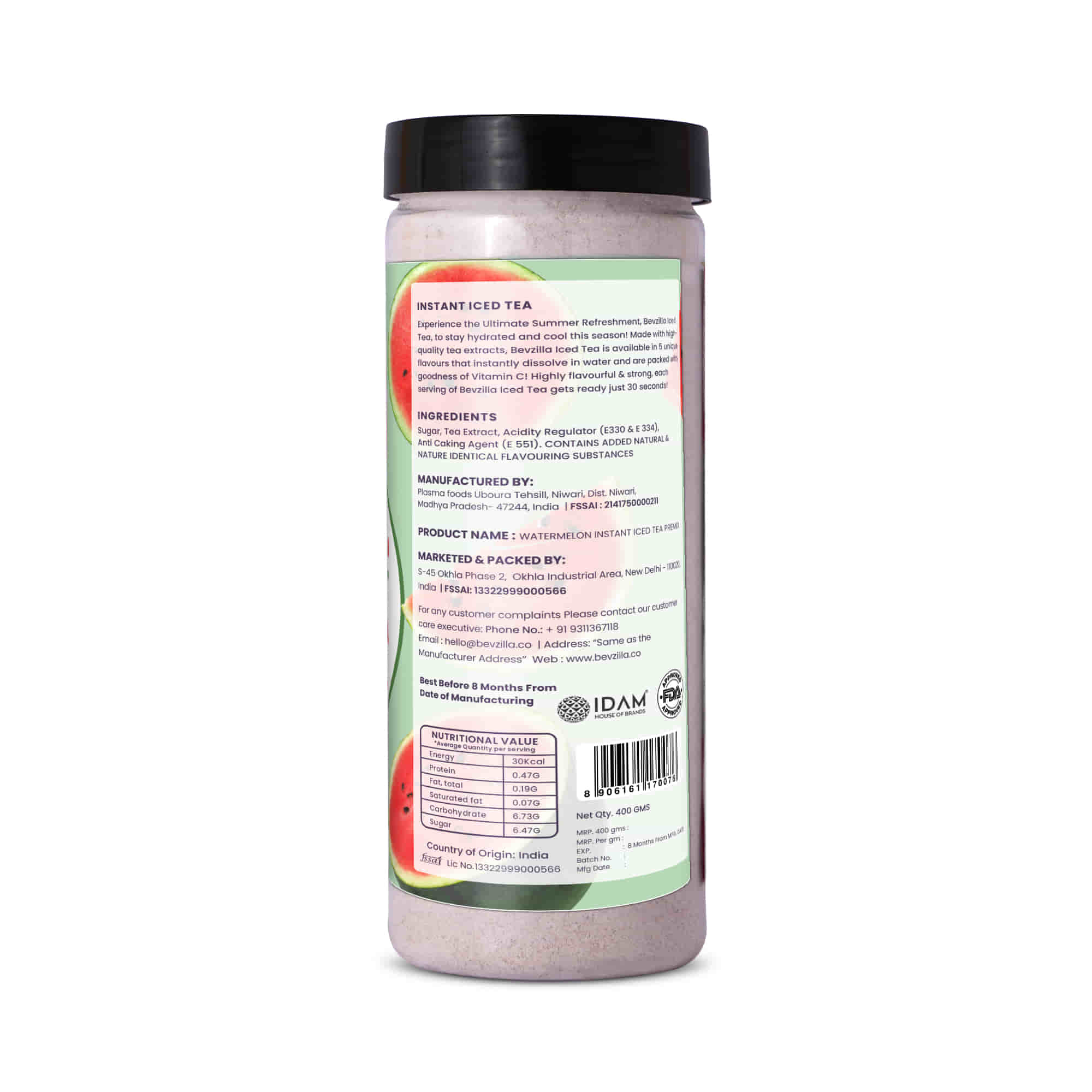 Watermelon Instant Iced tea mix - Image 3